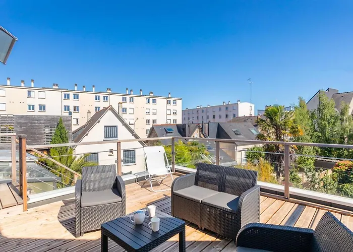TERANGA - Studio proche CHU avec grande terrasse